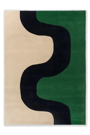 Marimekko Seireeni Green 132707 by Marimekko, a Contemporary Rugs for sale on Style Sourcebook