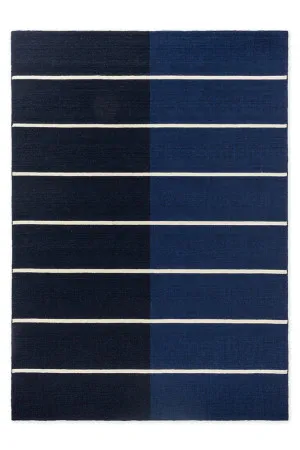 Marimekko Tiibet Deep Blue 132808 by Marimekko, a Contemporary Rugs for sale on Style Sourcebook