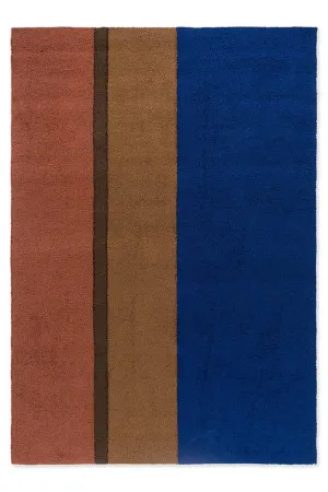 Brink & Campman Habitat Festival Stripe Blue 496518 by Brink & Campman, a Contemporary Rugs for sale on Style Sourcebook