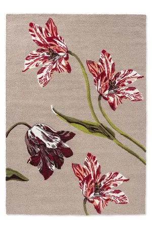 Ted Baker Botanical Tulip Burgundy 455610 by Ted Baker, a Contemporary Rugs for sale on Style Sourcebook