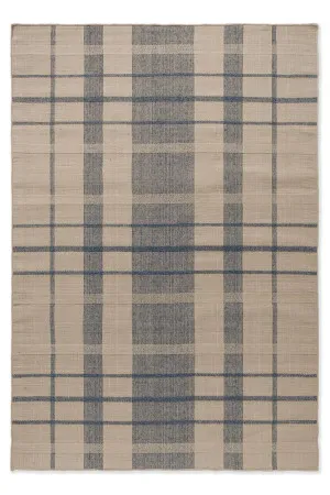 Brink & Campman Zona Denim Check 497408 by Brink & Campman, a Contemporary Rugs for sale on Style Sourcebook