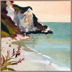 Seaside Cliff Canvas Art Print by Urban Road, a Prints for sale on Style Sourcebook