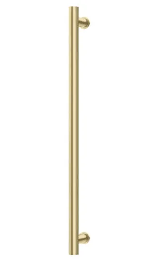 Heated Towel Rail Round 800mm Brushed In Gold By Phoenix by PHOENIX, a Towel Rails for sale on Style Sourcebook