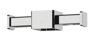 Vertical Rail Hook Square Chrome In Chrome Finish By Phoenix by PHOENIX, a Shelves & Hooks for sale on Style Sourcebook