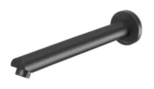 Pina Bath Outlet 250mm In Matte Black By Phoenix by PHOENIX, a Bathroom Taps & Mixers for sale on Style Sourcebook