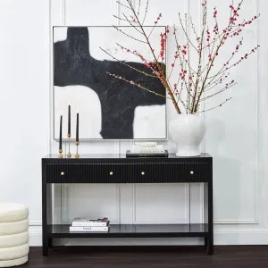 Adele Black Console Table by CAFE Lighting & Living, a Console Table for sale on Style Sourcebook