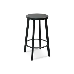 Luna Bar Stool - Black by Calibre Furniture, a Bar Stools for sale on Style Sourcebook
