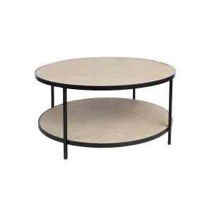 Manhattan Rattan Coffee Table - Black by Canvas and Sasson, a Coffee Table for sale on Style Sourcebook