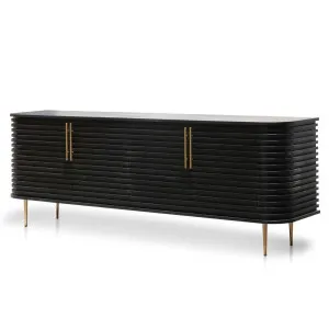 Amsterdam Art Deco Buffet - Black by Calibre Furniture, a Sideboards, Buffets & Trolleys for sale on Style Sourcebook