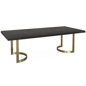 Marlowe Black & Gold Dining Table by Future Classics, a Dining Tables for sale on Style Sourcebook