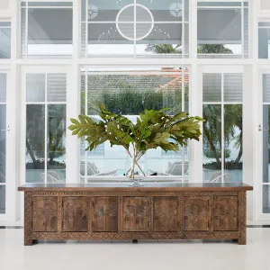 Bahamas 7 Door Sideboard - Walnut Grey by Wisteria, a Sideboards, Buffets & Trolleys for sale on Style Sourcebook
