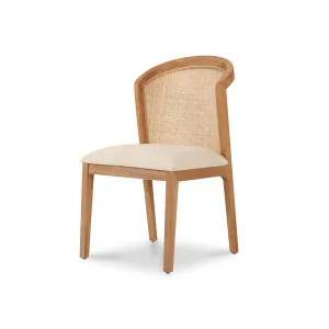 Belmont Cane Dining Chair - Light Beige by Calibre Furniture, a Dining Chairs for sale on Style Sourcebook