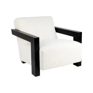 Morgan Occasional Chair - Ivory Boucle by CAFE Lighting & Living, a Chairs for sale on Style Sourcebook