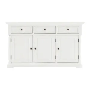 Bordeaux 3-Door White Buffet by Nova Solo, a Sideboards, Buffets & Trolleys for sale on Style Sourcebook