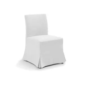 Brighton Hamptons Dining Chair - White Linen by CAFE Lighting & Living, a Dining Chairs for sale on Style Sourcebook