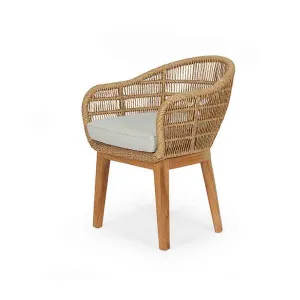 Palm Oasis Arm Chair - Natural by Abide Interiors, a Chairs for sale on Style Sourcebook