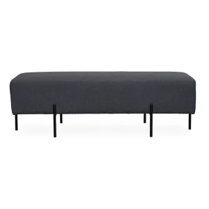 Celine Bench Ottoman - Solstice Blue by Darcy & Duke, a Ottomans for sale on Style Sourcebook