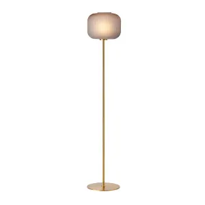 Carlie Brass Floor Lamp by Mayfield Lighting, a Floor Lamps for sale on Style Sourcebook