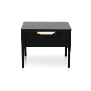Carla Bedside Table - Black by Calibre Furniture, a Bar Stools for sale on Style Sourcebook