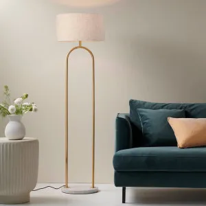 Lara Gold Floor Lamp by Mayfield Lighting, a Floor Lamps for sale on Style Sourcebook