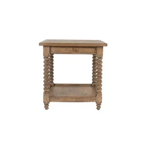 Harper Side Table - Parquetry Top by Wisteria, a Coffee Table for sale on Style Sourcebook