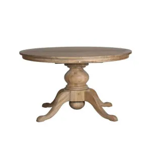 Salon Round Oak Dining Table - 1.65m by Canvas and Sasson, a Dining Tables for sale on Style Sourcebook