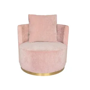 Diva Luxury Armchair - Blush by Darcy & Duke, a Chairs for sale on Style Sourcebook