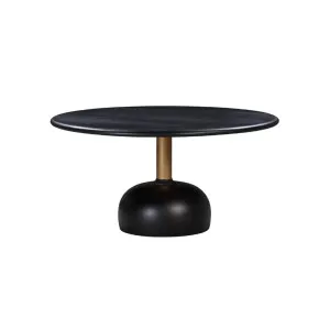 Sofia Black Round Dining Table 1.5m by Future Classics, a Dining Tables for sale on Style Sourcebook