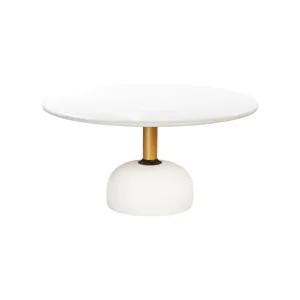 Sofia White Round Dining Table 1.5m by Future Classics, a Dining Tables for sale on Style Sourcebook