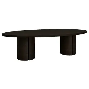 Sinclair Oval Dining Table - Black by Future Classics, a Dining Tables for sale on Style Sourcebook
