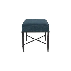 Hacienda Stool - Teal by CAFE Lighting & Living, a Ottomans for sale on Style Sourcebook