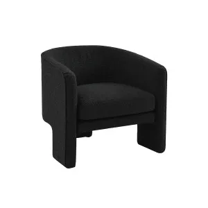 Koko Occasional Chair - Black Boucle by CAFE Lighting & Living, a Chairs for sale on Style Sourcebook