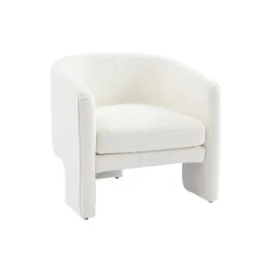 Koko Occasional Chair - White Boucle by CAFE Lighting & Living, a Chairs for sale on Style Sourcebook