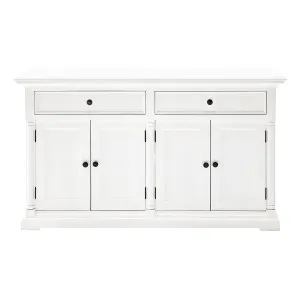 La Roque 4-Door White Buffet by Nova Solo, a Sideboards, Buffets & Trolleys for sale on Style Sourcebook