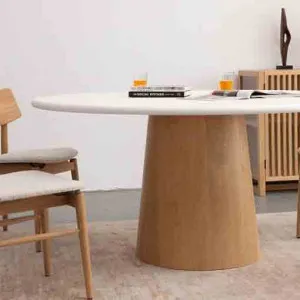 Jonah Round Dining Table 140cm by Abide Interiors, a Dining Tables for sale on Style Sourcebook