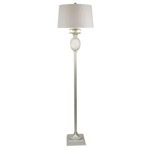 Langley Floor Lamp - Antique Silver by CAFE Lighting & Living, a Floor Lamps for sale on Style Sourcebook
