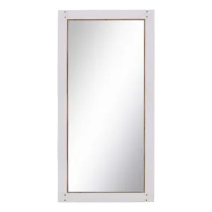 Mango Creek Standing Mirror 100x200cm in White / Clear by OzDesignFurniture, a Mirrors for sale on Style Sourcebook