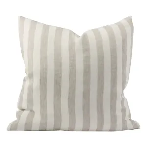 Santi Feather Fill Cushion 50x50cm in White / Silver by OzDesignFurniture, a Cushions, Decorative Pillows for sale on Style Sourcebook