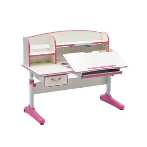 120cm Height Adjustable Children Kids Ergonomic Study Desk Pink AU by Kid Topia, a Kids Desks for sale on Style Sourcebook