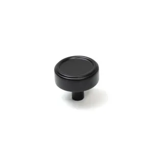 Momo Monaco Round Knob In Matt Black by Momo Handles, a Cabinet Hardware for sale on Style Sourcebook