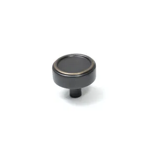 Momo Monaco  Round Knob In Antique Brass by Momo Handles, a Cabinet Hardware for sale on Style Sourcebook
