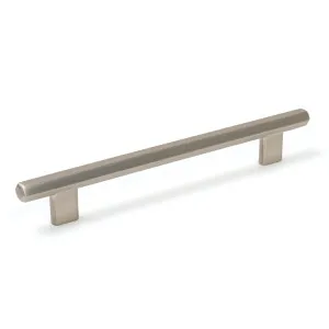 Momo Hendrix 160mm Bar Pull in Dull Brushed Nickel by Momo Handles, a Cabinet Hardware for sale on Style Sourcebook