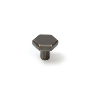 Momo Hendrix Knob in Antique Brass by Momo Handles, a Cabinet Hardware for sale on Style Sourcebook