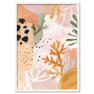 Garden of Earthly Delights | Peach II - Art Print by Print and Proper, a Prints for sale on Style Sourcebook