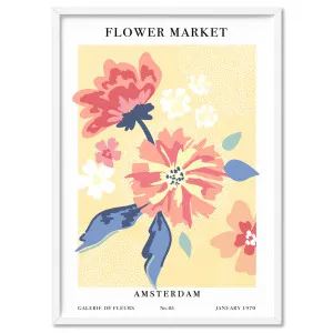 Flower Market | Amsterdam - Art Print by Print and Proper, a Prints for sale on Style Sourcebook