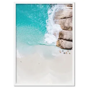 Little Beach Albany II - Art Print by Print and Proper, a Prints for sale on Style Sourcebook