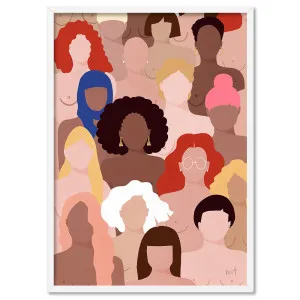 Who Run the World Illustration - Art Print by Maja Tomljanovic by Print and Proper, a Prints for sale on Style Sourcebook
