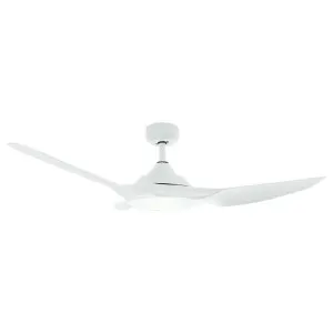 Raven Indoor / Outdoor DC Ceiling Fan, 116cm/46'', White by Vencha Lighting, a Ceiling Fans for sale on Style Sourcebook
