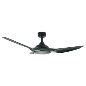 Raven Indoor / Outdoor DC Ceiling Fan, 116cm/46'', Black by Vencha Lighting, a Ceiling Fans for sale on Style Sourcebook