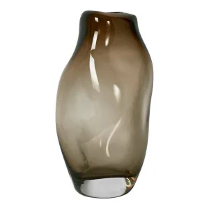 Olwen Glass Vase, Large, Amber by Florabelle, a Vases & Jars for sale on Style Sourcebook